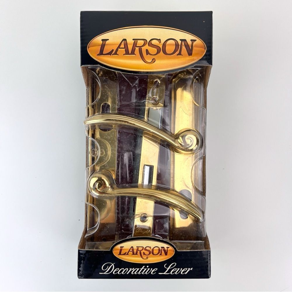 Vintage Larson French Curved Hardware Storm Door Handle Product # 202464